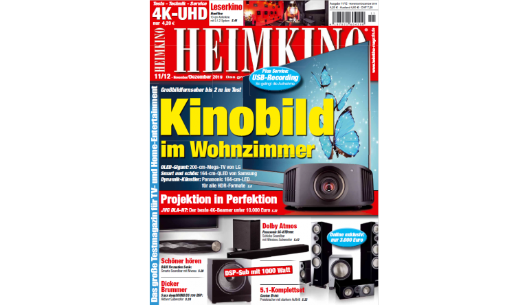 Heimkino Kinobild im Wohnzimmer: Großbildfernseher bis 2 Meter - Projektion in Perfektion - News, Bild 1