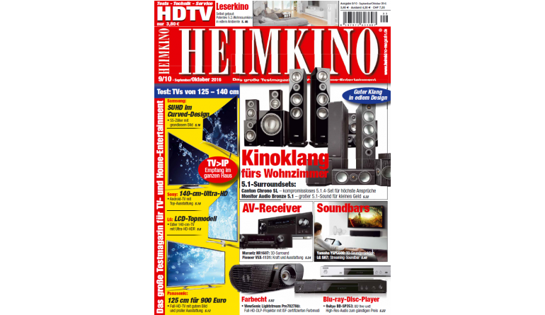 Heimkino Kinoklang fürs Wohnzimmer: Die besten Lösungen in der neuen „HEIMKINO“, Bild 1 Heimkino Kinoklang fürs Wohnzimmer: Die besten Lösungen in der neuen „HEIMKINO“ - News, Bild 1