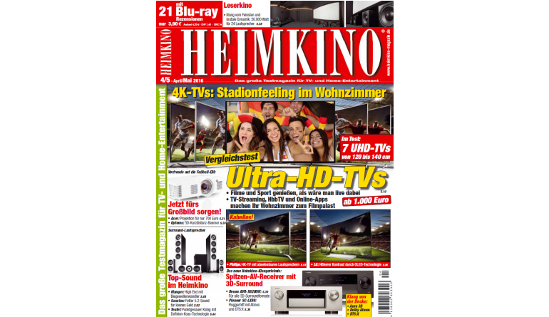Heimkino Machen Sie Ihr Wohnzimmer fit für die Fußball-EM: Die neue „HEIMKINO“ kennt die passende Technik, Bild 1 Heimkino Machen Sie Ihr Wohnzimmer fit für die Fußball-EM: Die neue „HEIMKINO“ kennt die passende Technik - News, Bild 1