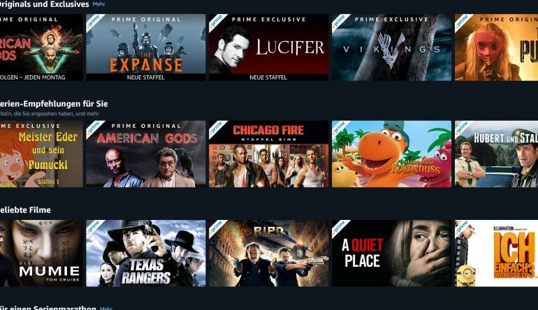 Heimkino Netflix, Amazon Prime Video, Maxdome und Co. sind weiter auf dem Vormarsch, Bild 1 Heimkino Netflix, Amazon Prime Video, Maxdome und Co. sind weiter auf dem Vormarsch - News, Bild 1
