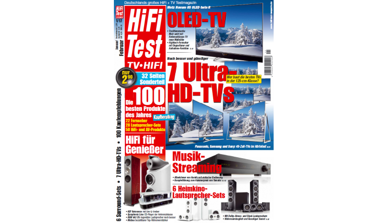 Heimkino Perfekt zum Fest: Die 100 besten Produkte des Jahres - Jetzt in der neuen „HIFI TEST“, Bild 1 Heimkino Perfekt zum Fest: Die 100 besten Produkte des Jahres - Jetzt in der neuen „HIFI TEST“ - News, Bild 1