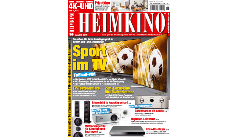 Heimkino Perfekte Flat-TVs und Beamer zur Fußball-WM: Die „HEIMKINO“ als idealer Kaufberater, Bild 1 Heimkino Perfekte Flat-TVs und Beamer zur Fußball-WM: Die „HEIMKINO“ als idealer Kaufberater - News, Bild 1