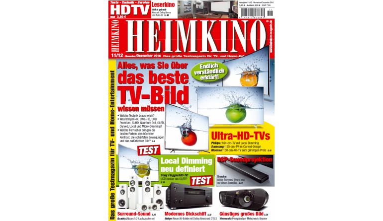 Heimkino Schluss mit Technik-Latein: Die neue „HEIMKINO“ erklärt alles, was Sie über das beste TV-Bild wissen müssen, Bild 1 Heimkino Schluss mit Technik-Latein: Die neue „HEIMKINO“ erklärt alles, was Sie über das beste TV-Bild wissen müssen - News, Bild 1
