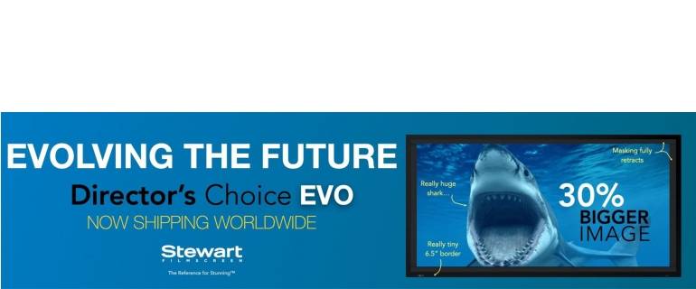 Heimkino Stewart veröffentlicht neue Director`s Choice EVO, Bild 1 Heimkino Stewart veröffentlicht neue Director`s Choice EVO - News, Bild 1