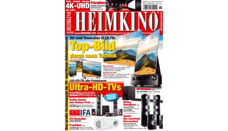 Heimkino Top-Bild durch neue Technik: „Heimkino“ testet neue Generation der OLED-Fernseher, Bild 1 Heimkino Top-Bild durch neue Technik: „Heimkino“ testet neue Generation der OLED-Fernseher - News, Bild 1