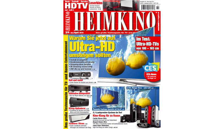 Heimkino UHD-Fernseher schon jetzt kaufen? - Die neue „HEIMKINO“ kennt schlagkräftige Argumente - News, Bild 1