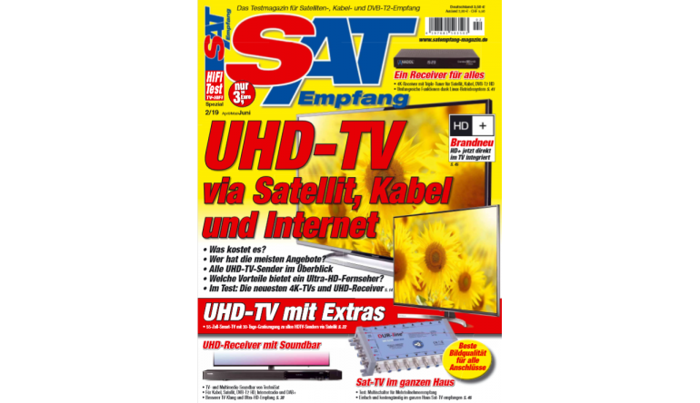 Heimkino UHD-TV via Kabel, Satellit und IPTV: Alle Angebote in der „SAT-Empfang“ im Vergleich - News, Bild 1