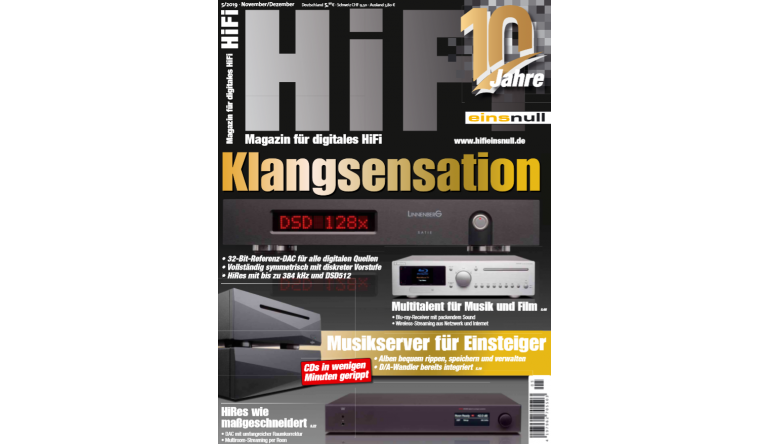HiFi 10 Jahre „HiFi einsnull“: Klangsensation - 32-Bit-Referenz-D/A-Wandler - Musikserver für Einsteiger, Bild 1 HiFi 10 Jahre „HiFi einsnull“: Klangsensation - 32-Bit-Referenz-D/A-Wandler - Musikserver für Einsteiger - News, Bild 1
