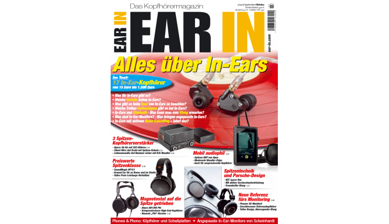 HiFi Alles über In-Ears: 17 Kopfhörer im Test von 15 bis 1.500 Euro in der neuen „EAR IN“, Bild 1 HiFi Alles über In-Ears: 17 Kopfhörer im Test von 15 bis 1.500 Euro in der neuen „EAR IN“ - News, Bild 1