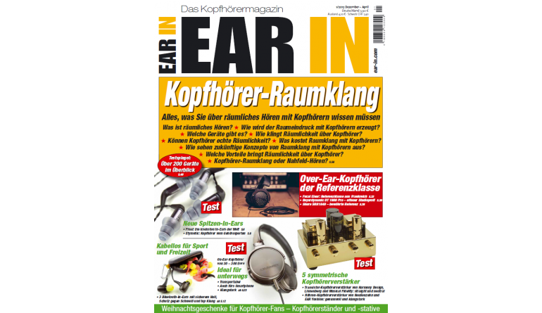 HiFi Alles zum Thema Kopfhörer-Raumklang: Die neue „EAR IN“ mit vielen aktuellen Tests - News, Bild 1