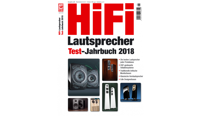 HiFi Die besten Boxen jeder Preisklasse: Das neue „HiFi-Lautsprecher Test-Jahrbuch 2018“ ist da, Bild 1 HiFi Die besten Boxen jeder Preisklasse: Das neue „HiFi-Lautsprecher Test-Jahrbuch 2018“ ist da - News, Bild 1