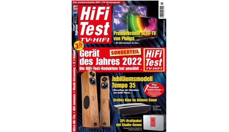 HiFi HiFi Test TV HiFi 1/2022 - News, Bild 1