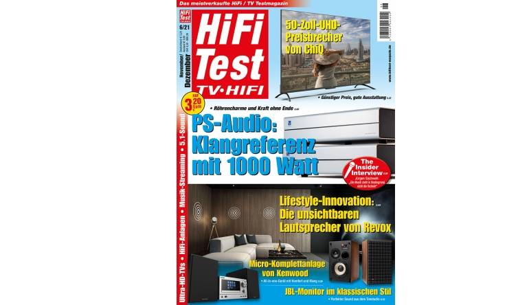 HiFi Hifi Test TV HiFi 6/2021, Bild 1 HiFi Hifi Test TV HiFi 6/2021 - News, Bild 1