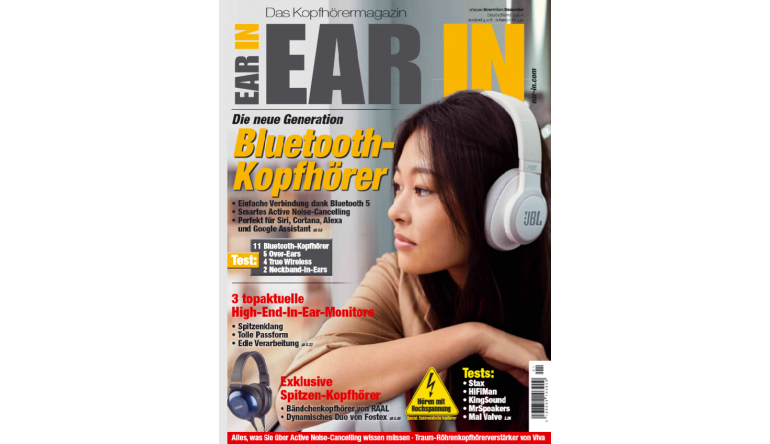 HiFi In der aktuellen „EAR IN“: Bluetooth-Kopfhörer der neuen Generation - High-End-In-Ear-Monitore - News, Bild 1