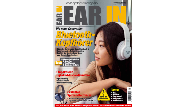 HiFi In der aktuellen „EAR IN“: Bluetooth-Kopfhörer der neuen Generation - High-End-In-Ear-Monitore, Bild 1 HiFi In der aktuellen „EAR IN“: Bluetooth-Kopfhörer der neuen Generation - High-End-In-Ear-Monitore - News, Bild 1