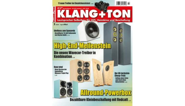 Marke: In der aktuellen „Klang+Ton“: Edelbass zum Sparpreis - Allround-Powerbox - High-End-Meilenstein, Bild 1 HiFi In der aktuellen „Klang+Ton“: Edelbass zum Sparpreis - Allround-Powerbox - High-End-Meilenstein - News, Bild 1