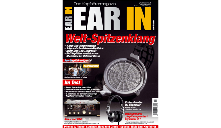 HiFi In der neuen „EAR IN“: Sportkopfhörer-Special und High-End-Kopfhörer im Test - News, Bild 1