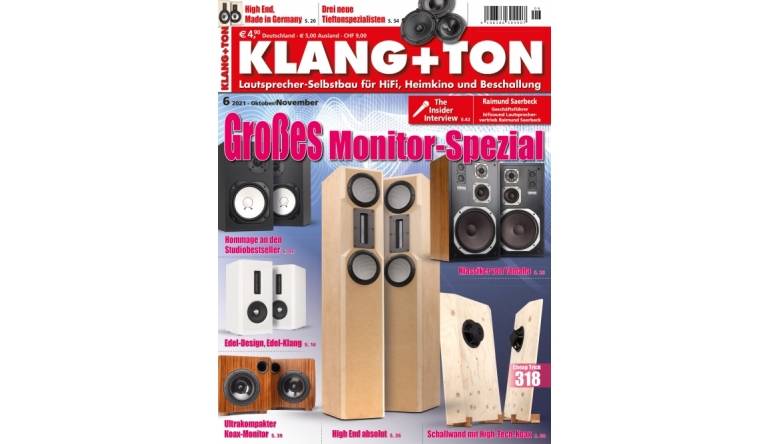 HiFi In der neuen  „KLANG+TON“: Großes Monitor-Spezial - News, Bild 1
