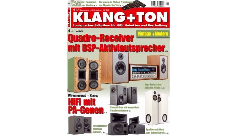 HiFi In der neuen „Klang+Ton“: Quadro-Receiver mit DSP-Aktivlautsprecher, Bild 1 HiFi In der neuen „Klang+Ton“: Quadro-Receiver mit DSP-Aktivlautsprecher - News, Bild 1