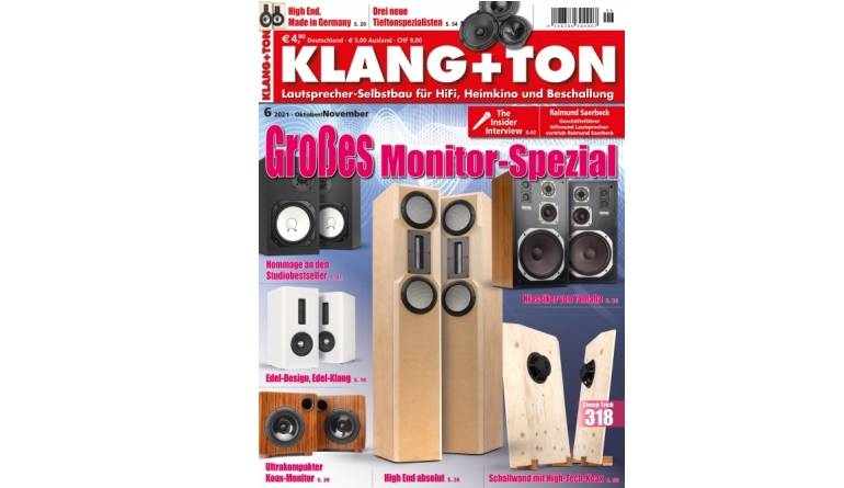 HiFi Klang & Ton 6/2021 - News, Bild 1