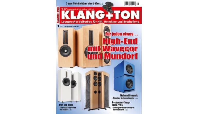 Marke: „Klang+Ton“: Günstiger Spitzensubwoofer - Referenzlautsprecher - Fünf neue Treiber im Messlabor, Bild 1 HiFi „Klang+Ton“: Günstiger Spitzensubwoofer - Referenzlautsprecher - Fünf neue Treiber im Messlabor - News, Bild 1