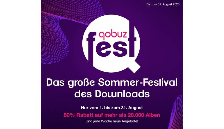 HiFi Qobuz Sommer-Festival mit Rabatten auf Downloads, Bild 1 HiFi Qobuz Sommer-Festival mit Rabatten auf Downloads - News, Bild 1