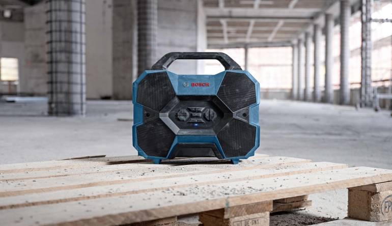 Marke: Robuster Bluetooth-Lautsprecher von Bosch feiert Premiere , Bild 1 HiFi Robuster Bluetooth-Lautsprecher von Bosch feiert Premiere - News, Bild 1