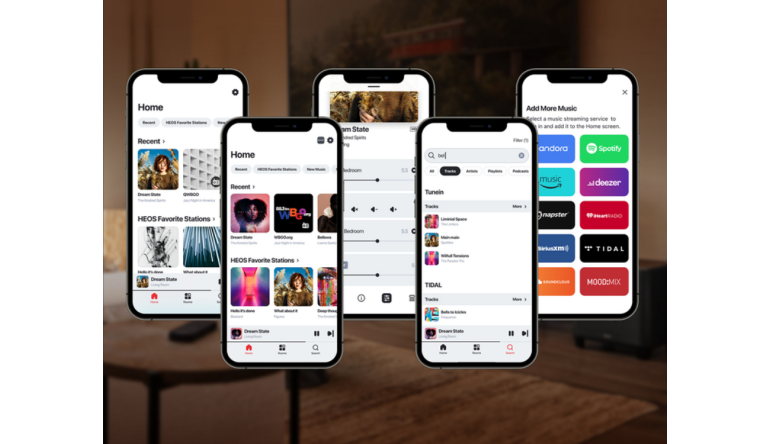 HiFi Umfassendes Update für die HEOS-App - Modernisierte Benutzeroberfläche - News, Bild 1