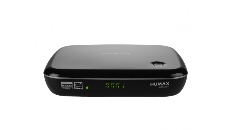 TV Humax HD NANO T2: Settop-Box für DVB-T2 HD mit HbbTV und Aufnahme-Funktion - News, Bild 1