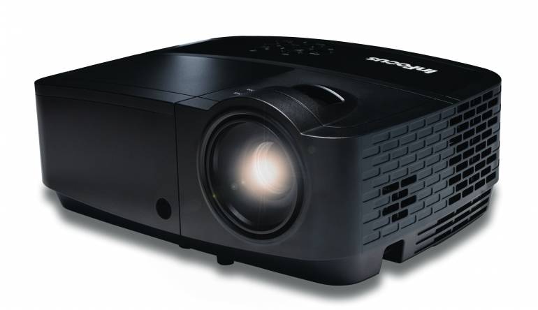InFocus ISE 2017: InFocus mit Beamern der Serie IN2120x - 10-W-Lautsprecher, Bild 1 Heimkino ISE 2017: InFocus mit Beamern der Serie IN2120x - 10-W-Lautsprecher - News, Bild 1