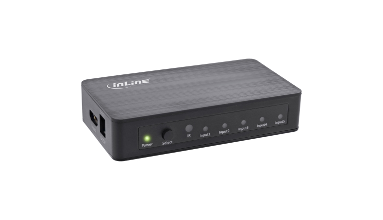 TV Fünffacher HDMI-Switch von InLine mit 4K-Auflösung - News, Bild 1