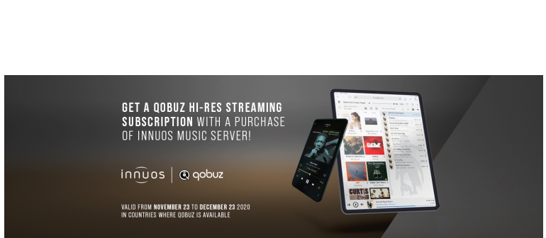 Innuos Innuos kooperiert mit Qobuz, Bild 1 High-End Innuos kooperiert mit Qobuz - News, Bild 1
