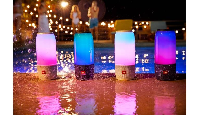 JBL Bluetooth-Lautsprecher Pulse 3 von JBL ab August - Sprachassistent und LED-Lichteffekte, Bild 1 HiFi Bluetooth-Lautsprecher Pulse 3 von JBL ab August - Sprachassistent und LED-Lichteffekte - News, Bild 1
