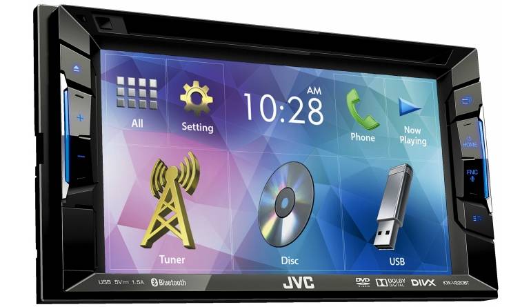 Car-Media Bluetooth-Multimedia-Receiver im Doppel-DIN-Format von JVC - 15,7 cm großes Display - News, Bild 1