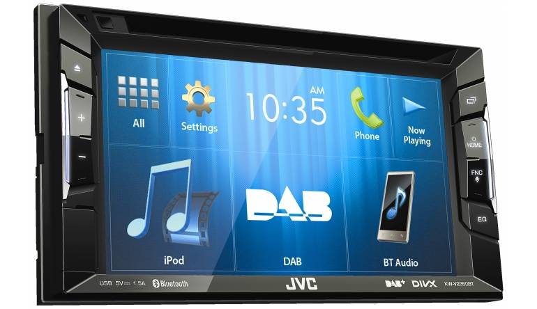JVC DAB+, Bluetooth und Spotify-Direktzugriff: Neuer Doppel-DIN Multimedia-Receiver von JVC, Bild 1 Car-Media DAB+, Bluetooth und Spotify-Direktzugriff: Neuer Doppel-DIN Multimedia-Receiver von JVC - News, Bild 1