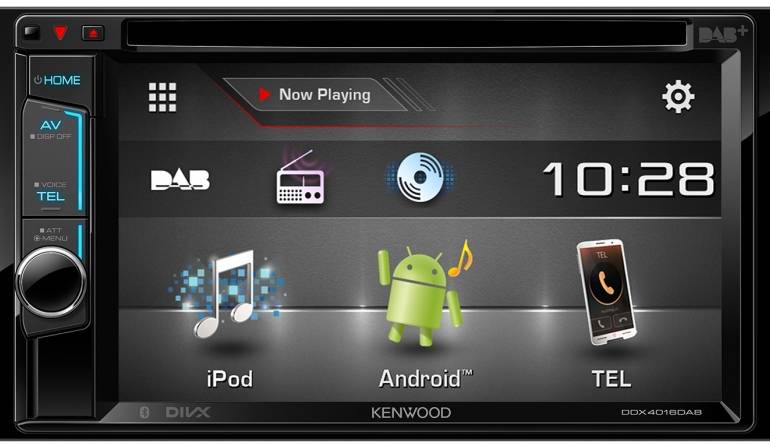 Kenwood Kenwood-Autoradio mit DAB+, Bluetooth und Smartphone-Anbindung, Bild 1 Car-Media Kenwood-Autoradio mit DAB+, Bluetooth und Smartphone-Anbindung - News, Bild 1