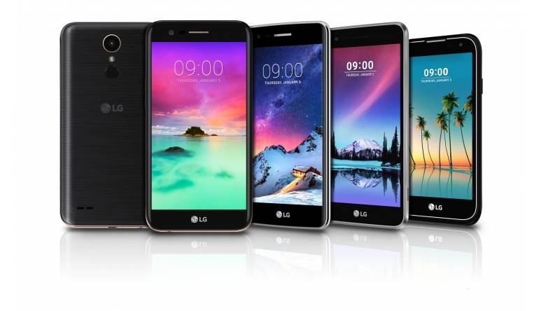 mobile Devices CES 2017: LG präsentiert vier neue Smartphones aus der K-Serie - 13-MP-Kameras - News, Bild 1
