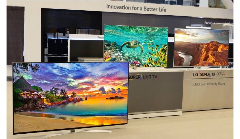 LG CES 2016: LG zeigt Super UHD-Fernseher - HDR-Look aus jedem Inhalt generieren, Bild 1 TV CES 2016: LG zeigt Super UHD-Fernseher - HDR-Look aus jedem Inhalt generieren - News, Bild 1