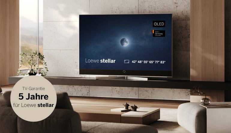 Marke: Loewe Loewe gewährt auf alle Stellar-TVs ab sofort 5 Jahre Garantie, Bild 1 TV Loewe gewährt auf alle Stellar-TVs ab sofort 5 Jahre Garantie - News, Bild 1