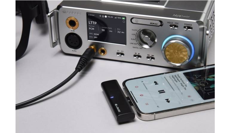 Marke: Lotoo Lotoo LTTP - drahtlose Technologie für die Übertragung von High-Res-Audio, Bild 1 Produktvorstellung Lotoo LTTP - drahtlose Technologie für die Übertragung von High-Res-Audio - News, Bild 1