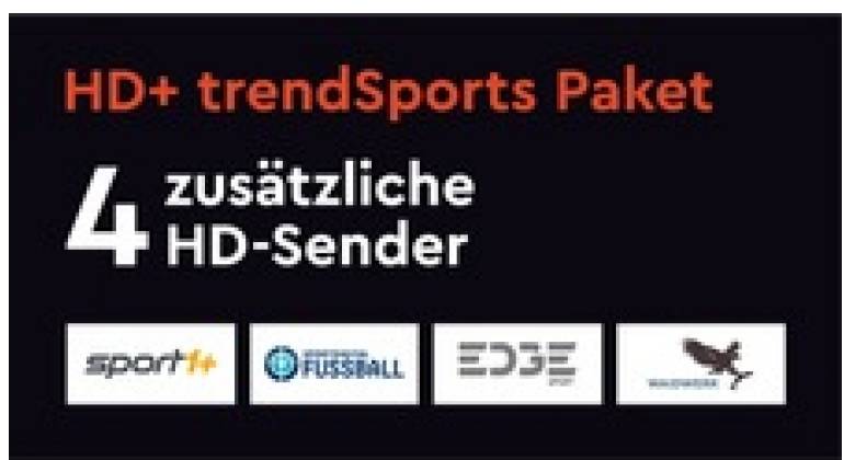 Medien trendSports startet bei HD+ - News, Bild 1
