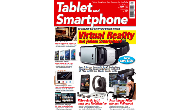 mobile Devices Die neue „Tablet und Smartphone“: Virtual Reality mit jedem Smartphone - HiRes-Audio jetzt auch vom Mobiltelefon, Bild 1 mobile Devices Die neue „Tablet und Smartphone“: Virtual Reality mit jedem Smartphone - HiRes-Audio jetzt auch vom Mobiltelefon - News, Bild 1