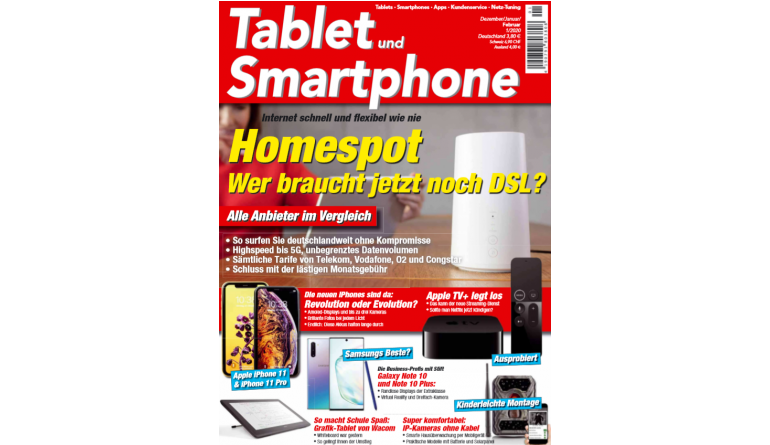 mobile Devices In der „Tablet und Smartphone“: Apple TV+, die neuen iPhones, Homespot statt DSL - News, Bild 1