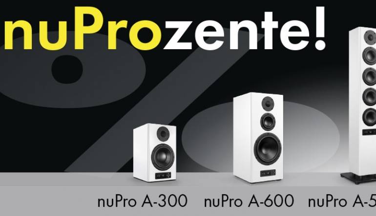 HiFi Vier Modelle der Aktivlautsprecherserie nuPro A: Nubert mit Sonderpreisen - News, Bild 1