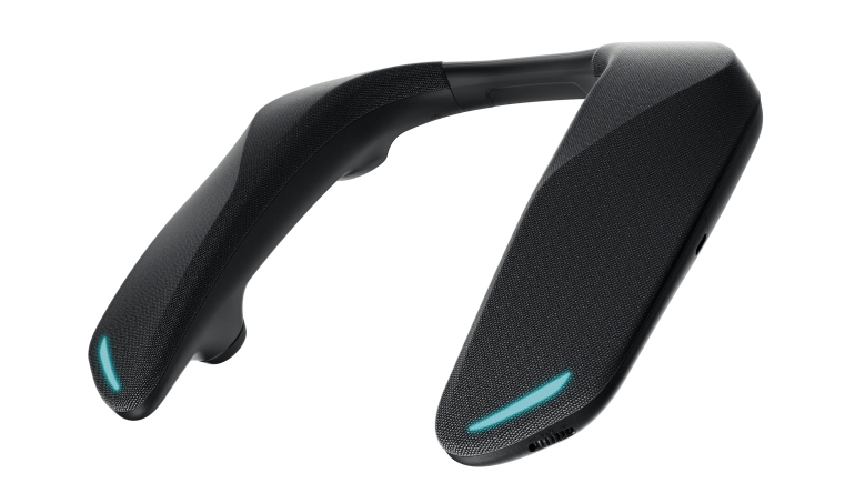 Marke: Panasonic Für 300 Euro: Panasonic ab sofort mit neuem Gaming Nacken-Lautsprecher SC-GNW10 , Bild 1 HiFi Für 300 Euro: Panasonic ab sofort mit neuem Gaming Nacken-Lautsprecher SC-GNW10 - News, Bild 1