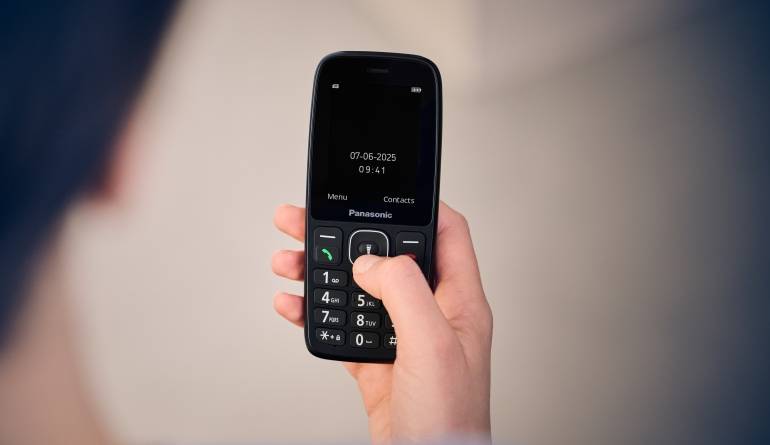 mobile Devices Ohne Apps: Neues 4G-Mobiltelefon von Panasonic mit Bluetooth und Taschenlampe - News, Bild 1