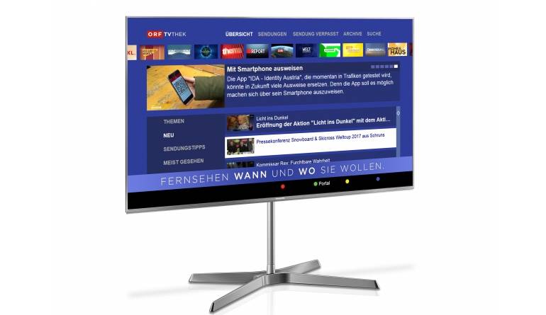 TV Panasonic macht Videoplattform ORF-TVthek auf allen Smart-TVs seit 2014 verfügbar - News, Bild 1