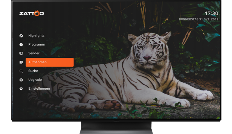 Panasonic TV-Streaming-Anbieter Zattoo ab sofort mit App auf Panasonic-Fernsehern, Bild 1 TV TV-Streaming-Anbieter Zattoo ab sofort mit App auf Panasonic-Fernsehern - News, Bild 1