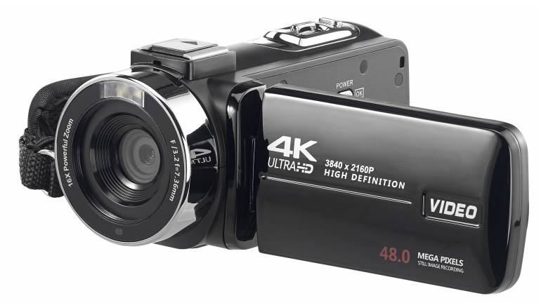 Foto & Cam UHD-Camcorder von Somikon - News, Bild 1