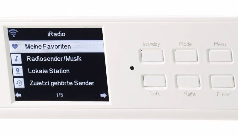 Pearl Internet-Radio mit Farbdisplay, WLAN, USB-Ladefunktion und App-Steuerung, Bild 1 HiFi Internet-Radio mit Farbdisplay, WLAN, USB-Ladefunktion und App-Steuerung - News, Bild 1